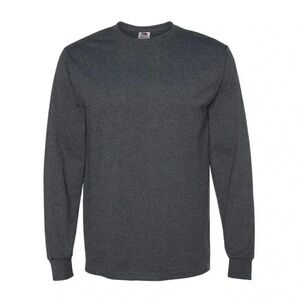 Fruit Of The Loom Select Soft Ring Spun Cotton Wicks Moisture Long Sleeve Crew